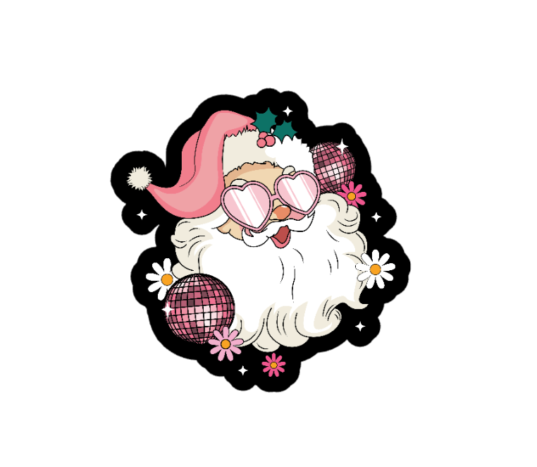 Retro Santa