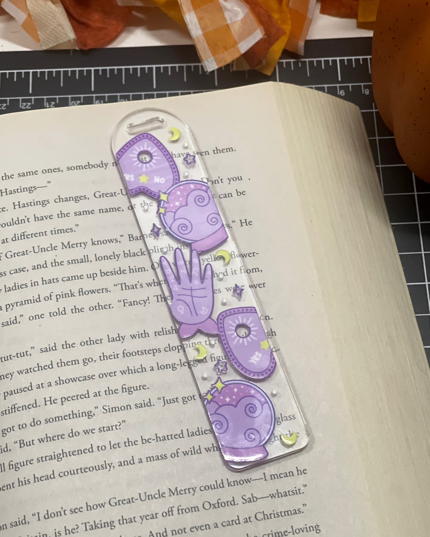 Psychic Witch Acrylic Bookmark