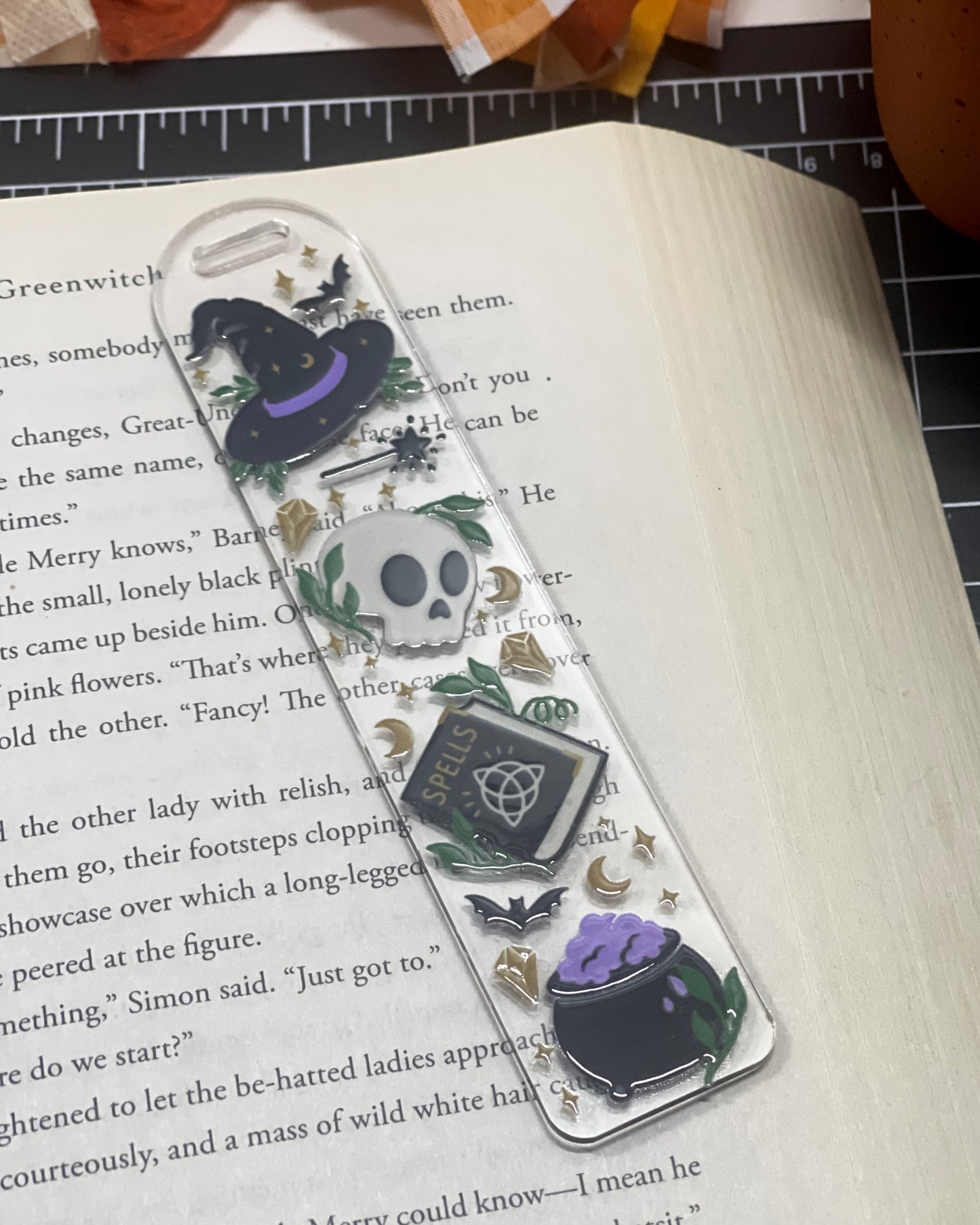 Feeling Witchy Acrylic Bookmark