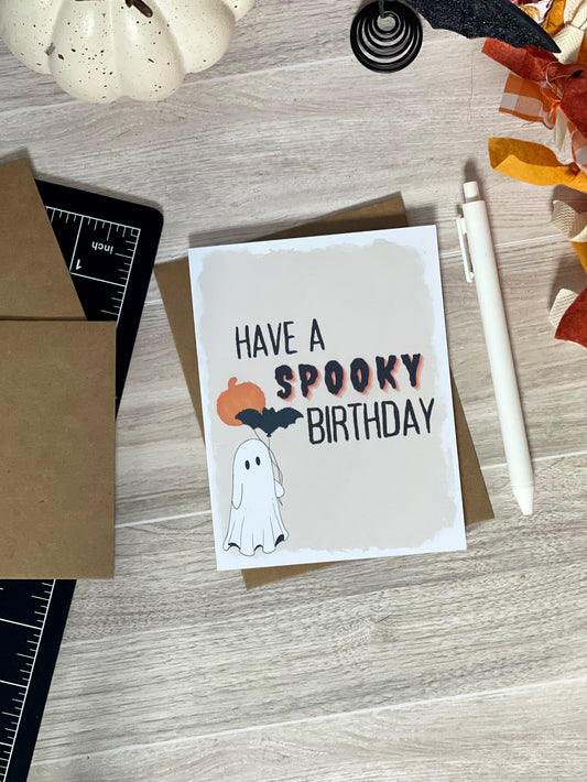 Have a spooky birthday