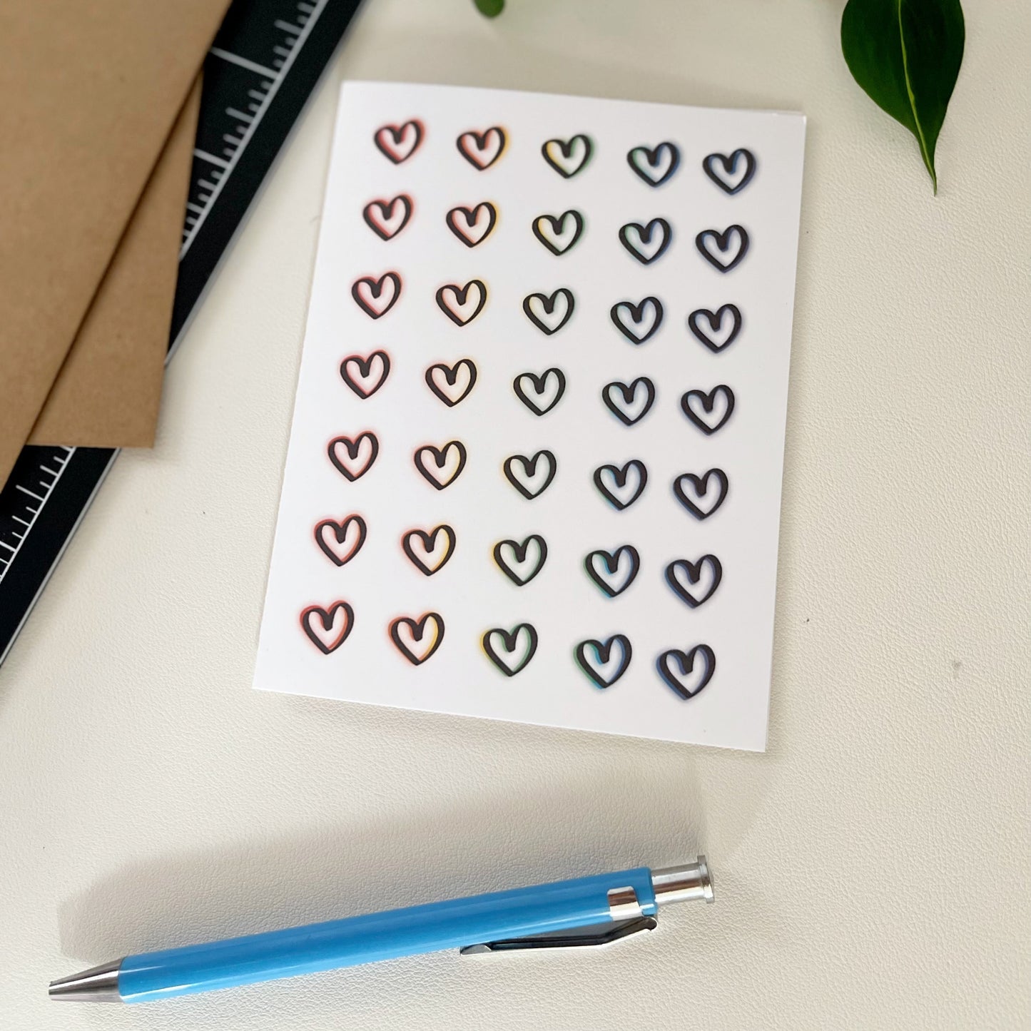 Rainbow Hearts
