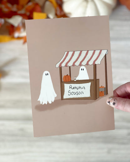 Pumpkin Season art print