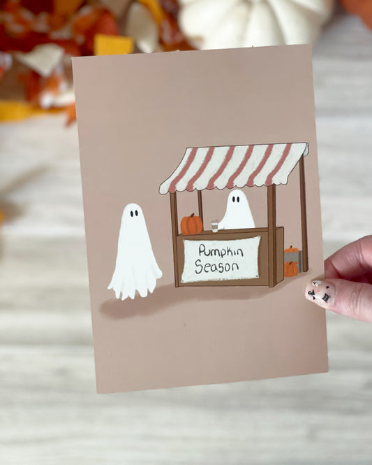 Pumpkin Season art print