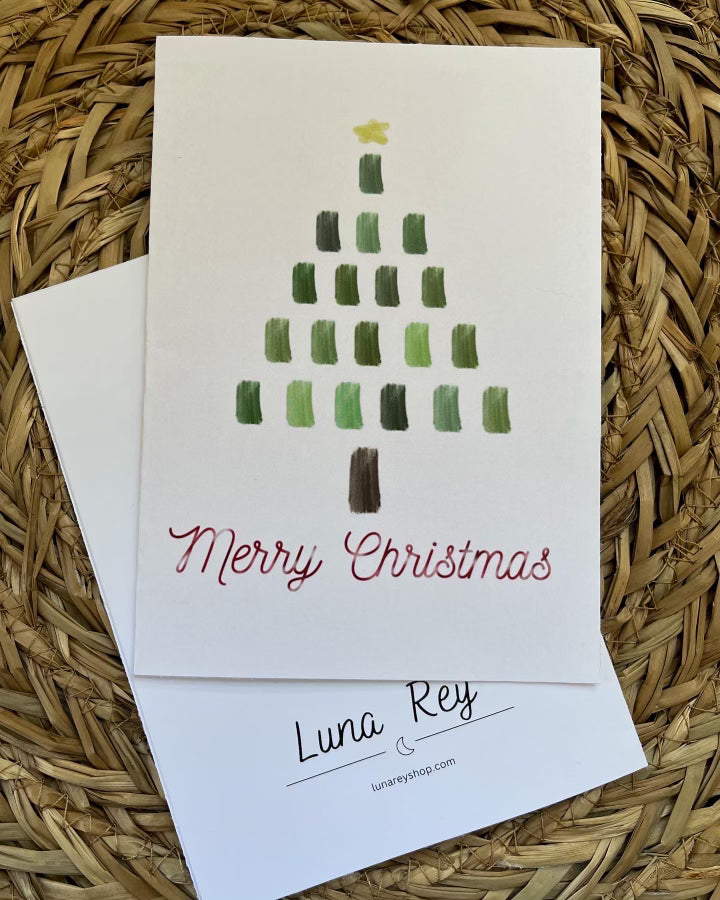 Merry Christmas Tree card
